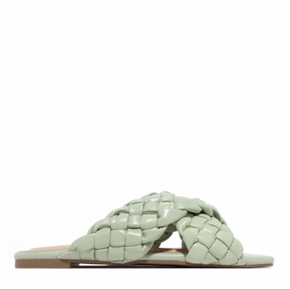 Sage Braided Cross Over Sandal - Picture 4 of 7